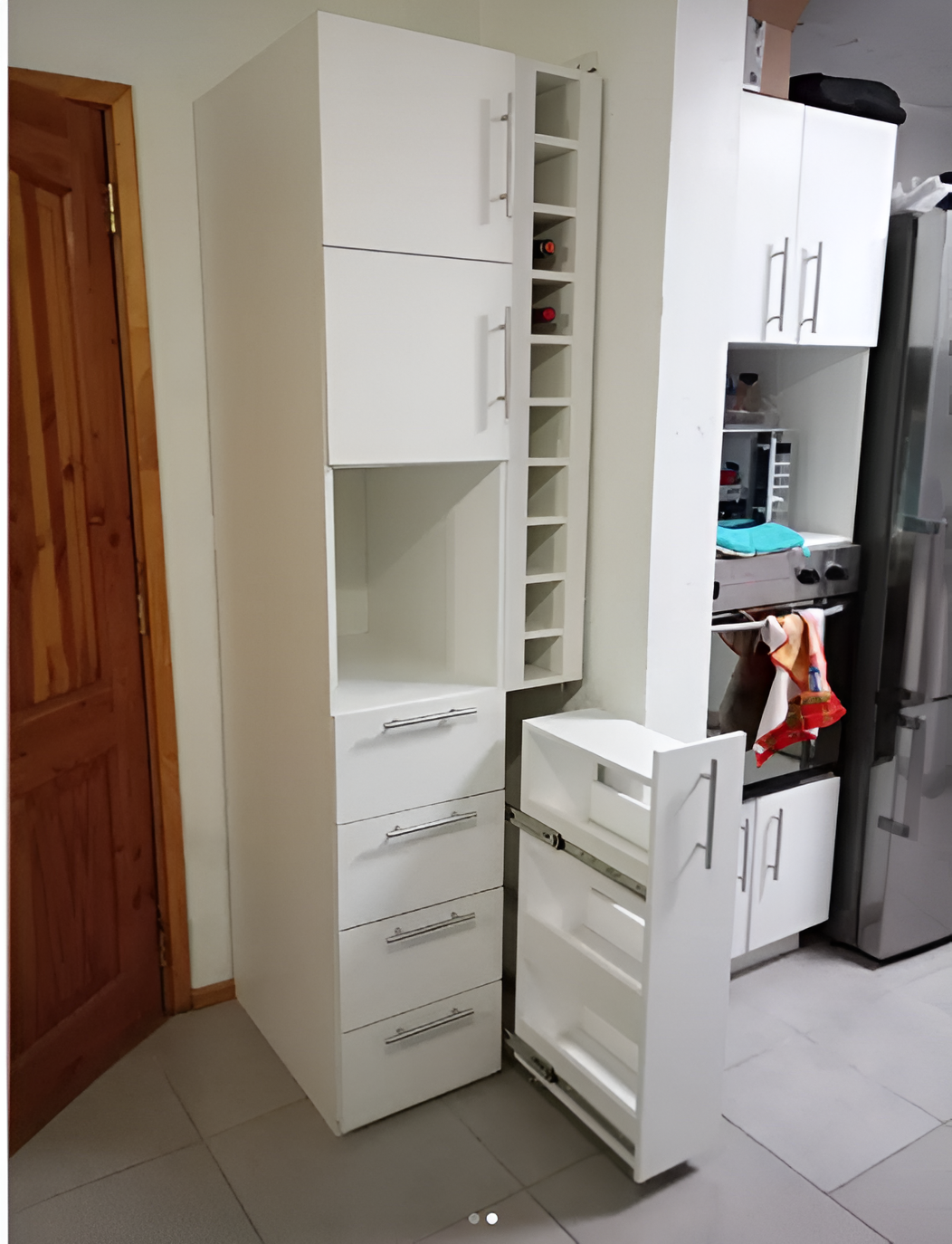 Estante de melamina blanco